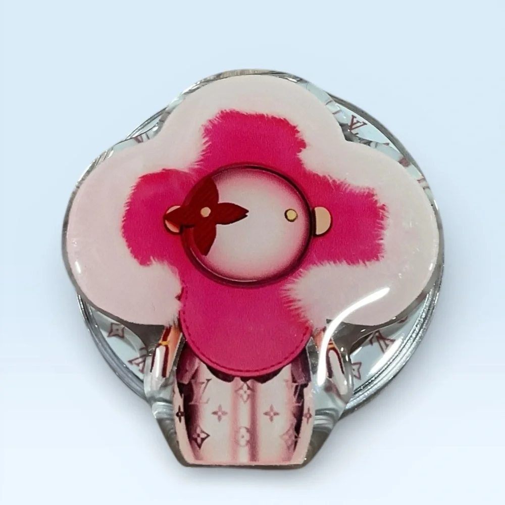 Colorful Flower Character Magnetic Pop socket for cell phones.